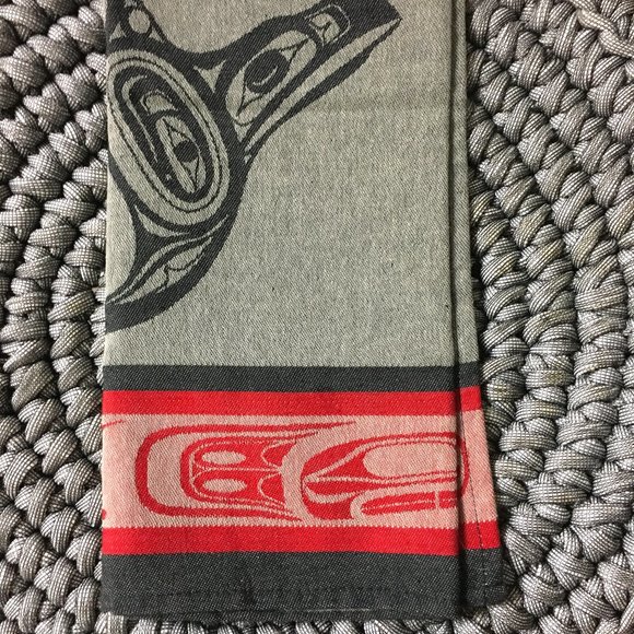 NWOT 100% Cotton Orca Kitchen Tea Towel or Tapestry - Picture 4 of 8